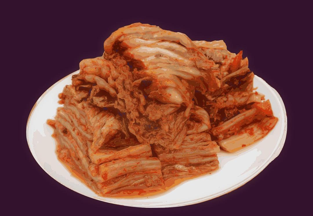 Dish of Kimchi png transparent