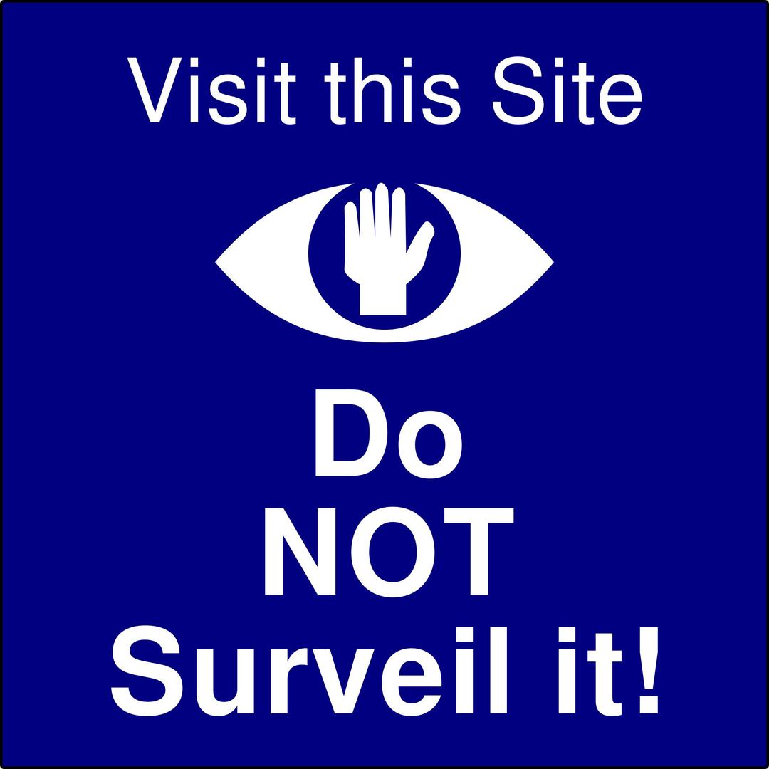 Do Not Surveil this Site png transparent