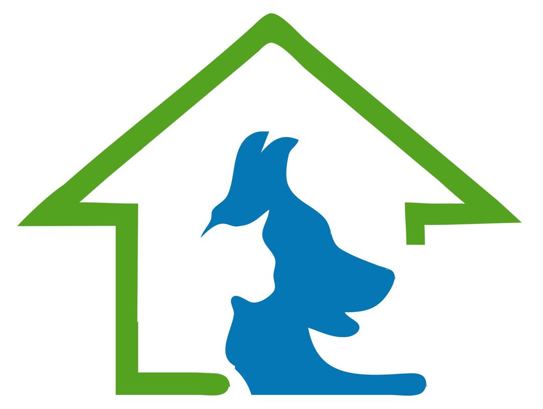 Dog and Cat House png transparent