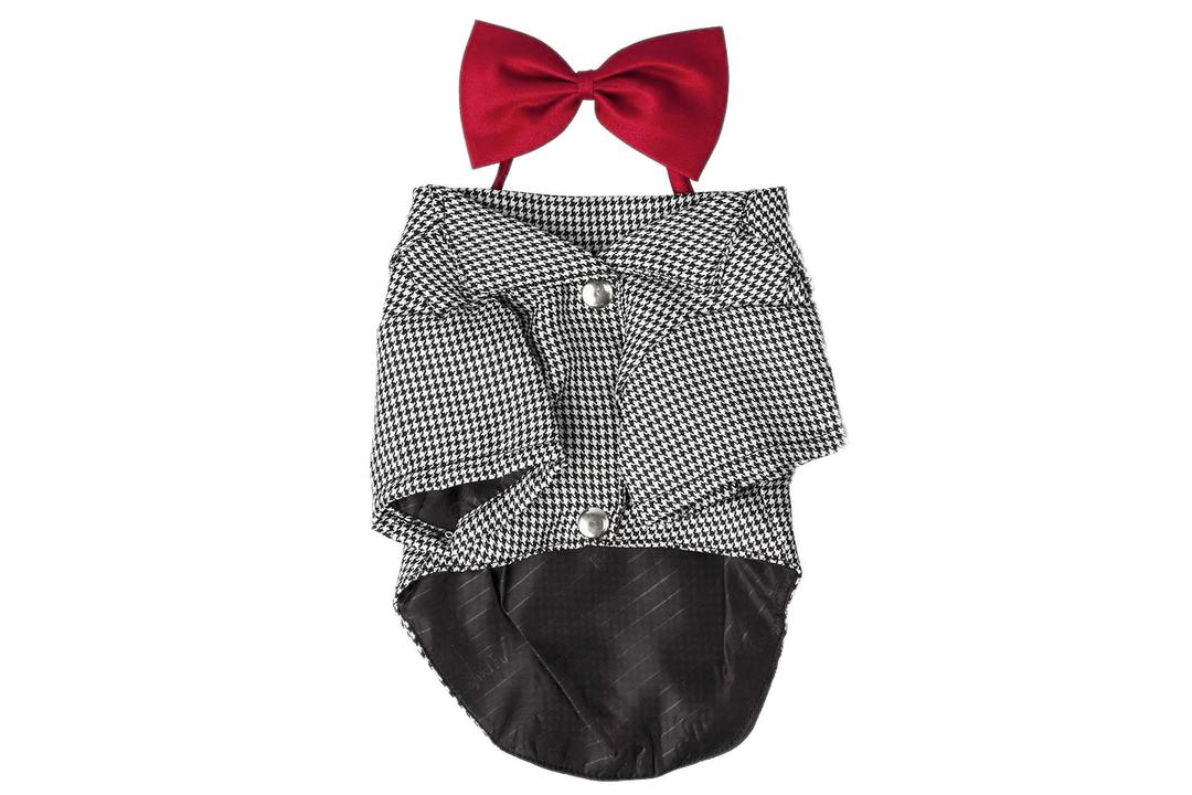 Dog Costume With Bow Tie png transparent
