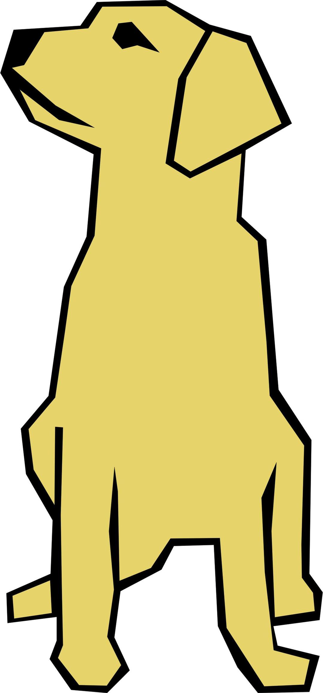 Dog (Simple Drawing) png transparent
