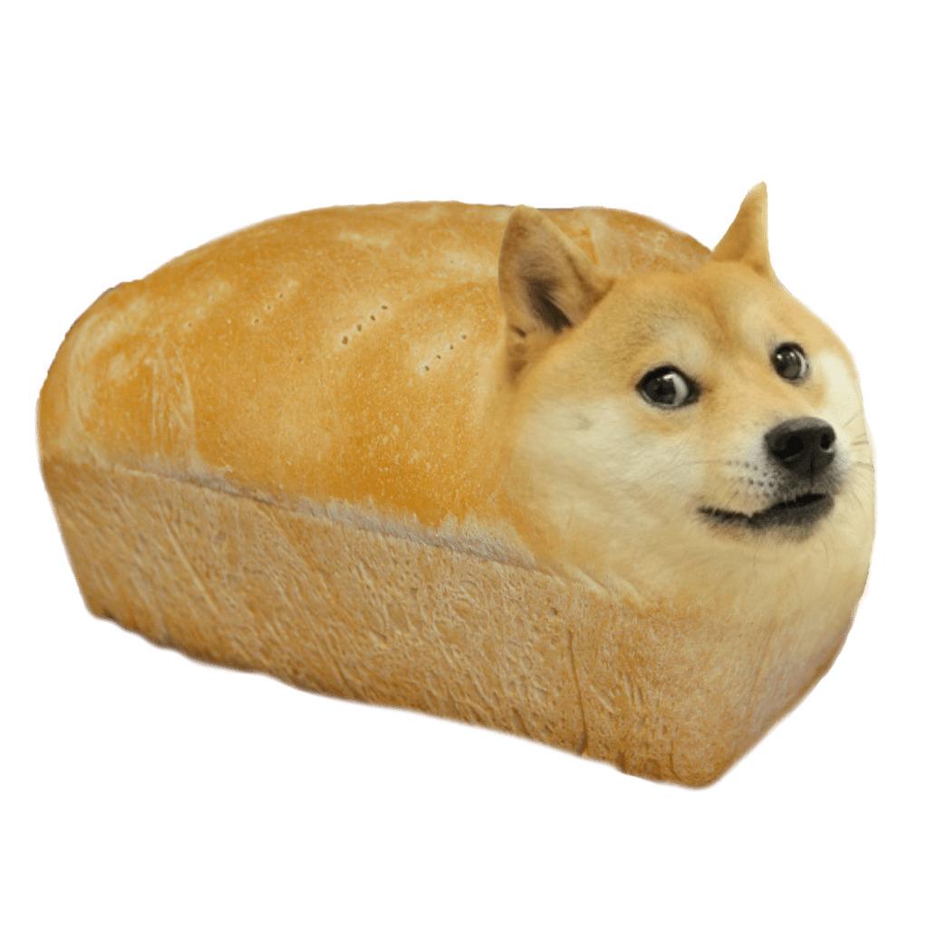 Doge Bread png transparent
