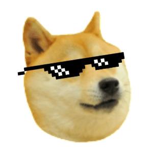 Doge Deal With It png transparent