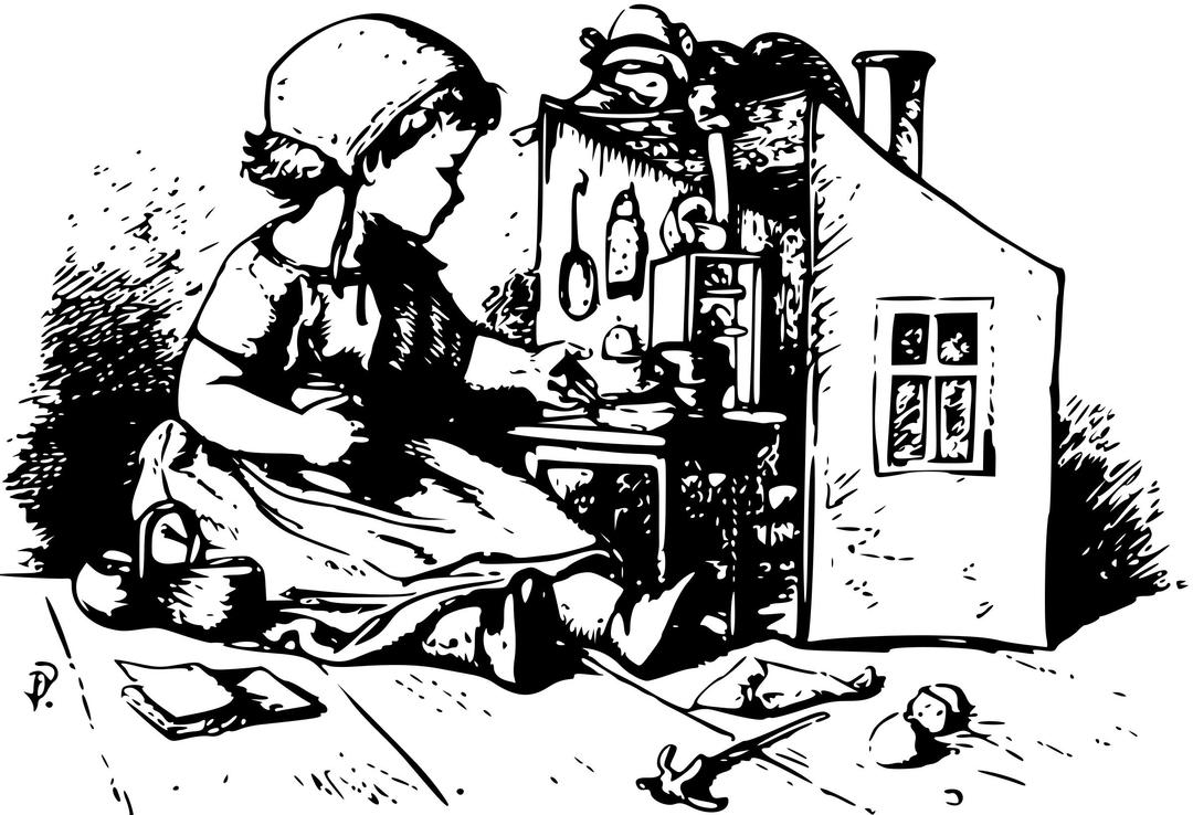 dollhouse illustration png transparent