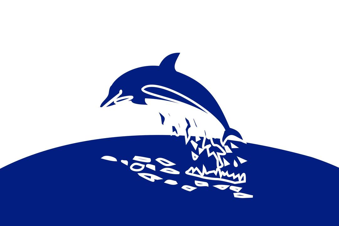 dolphin blue png transparent
