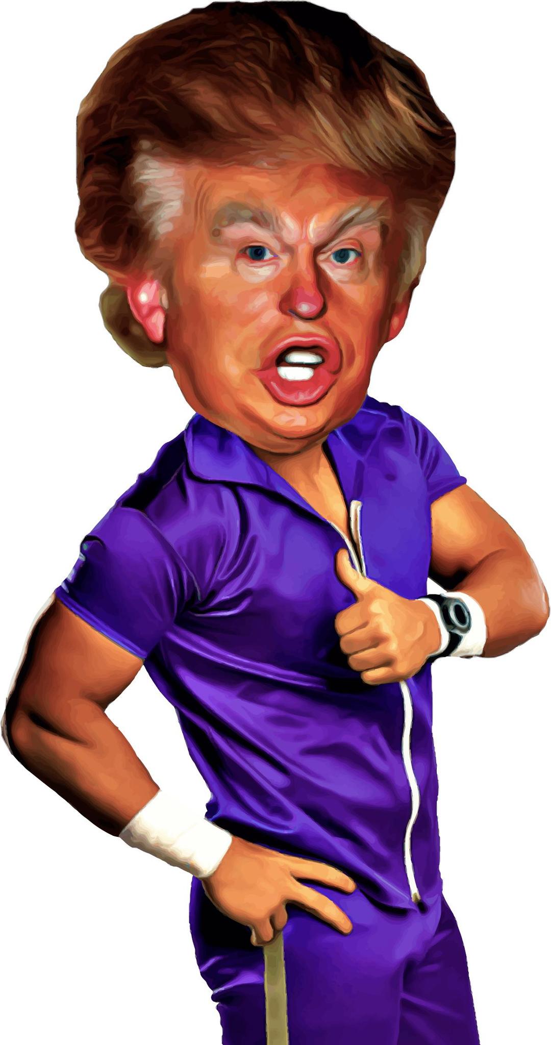 Donald Trump Caricature png transparent