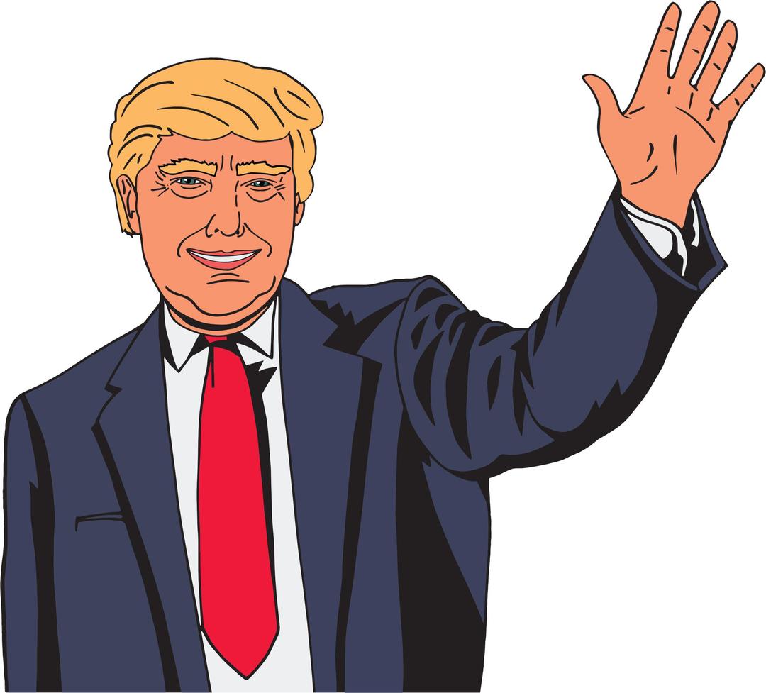 Donald Trump Cartoon png transparent