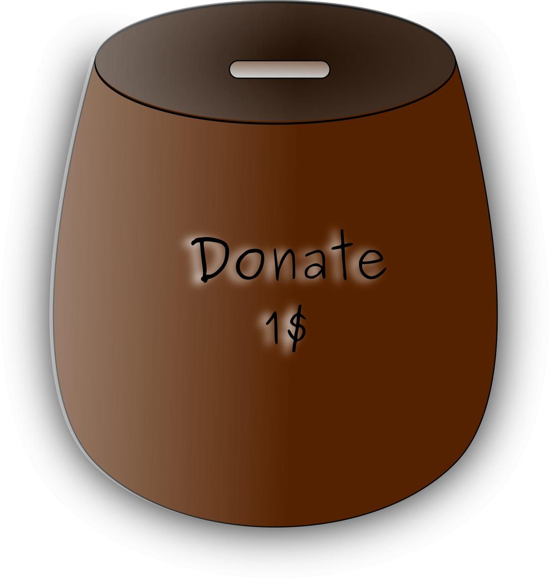 Donation Box png transparent