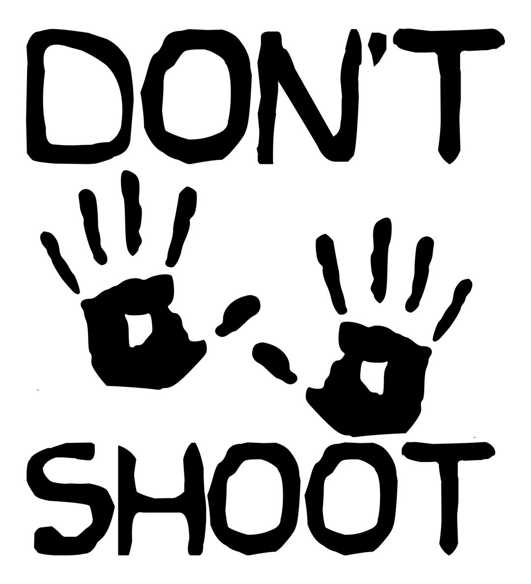 DON'T SHOOT (Mike Brown) png transparent