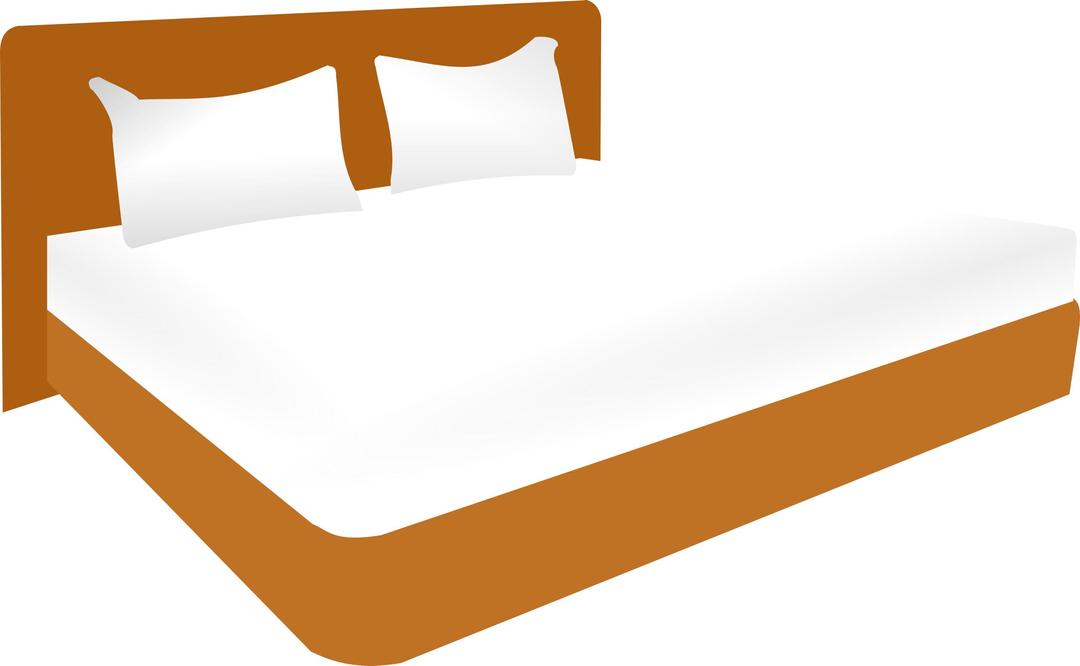 Double bed png transparent