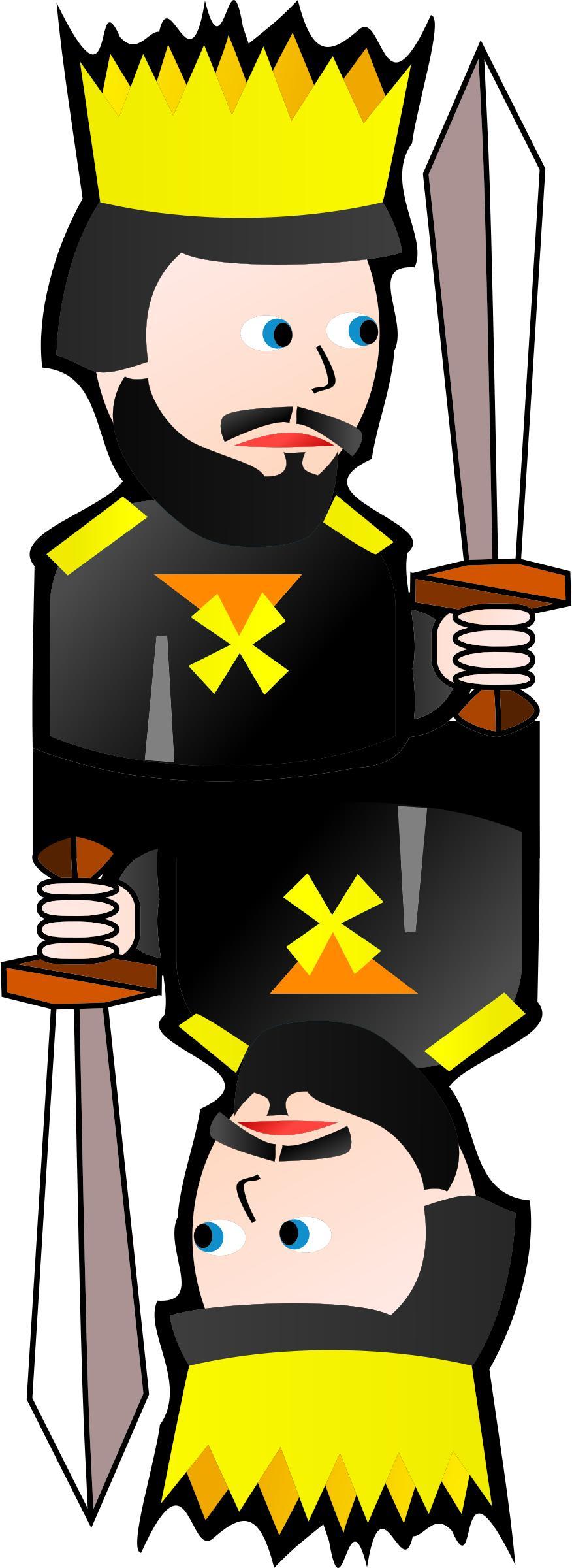 Double King of Spades png transparent