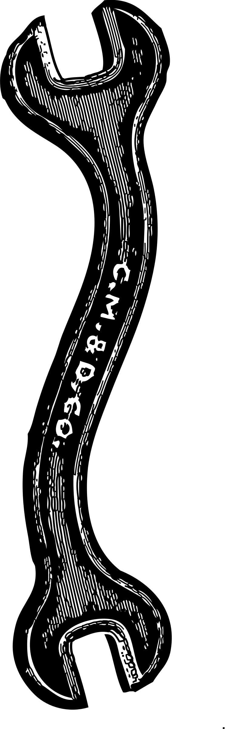 double open end wrench png transparent