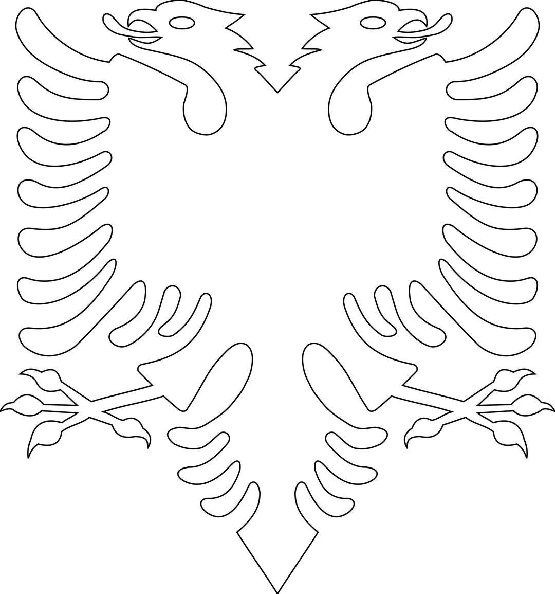 Double-headed eagle png transparent