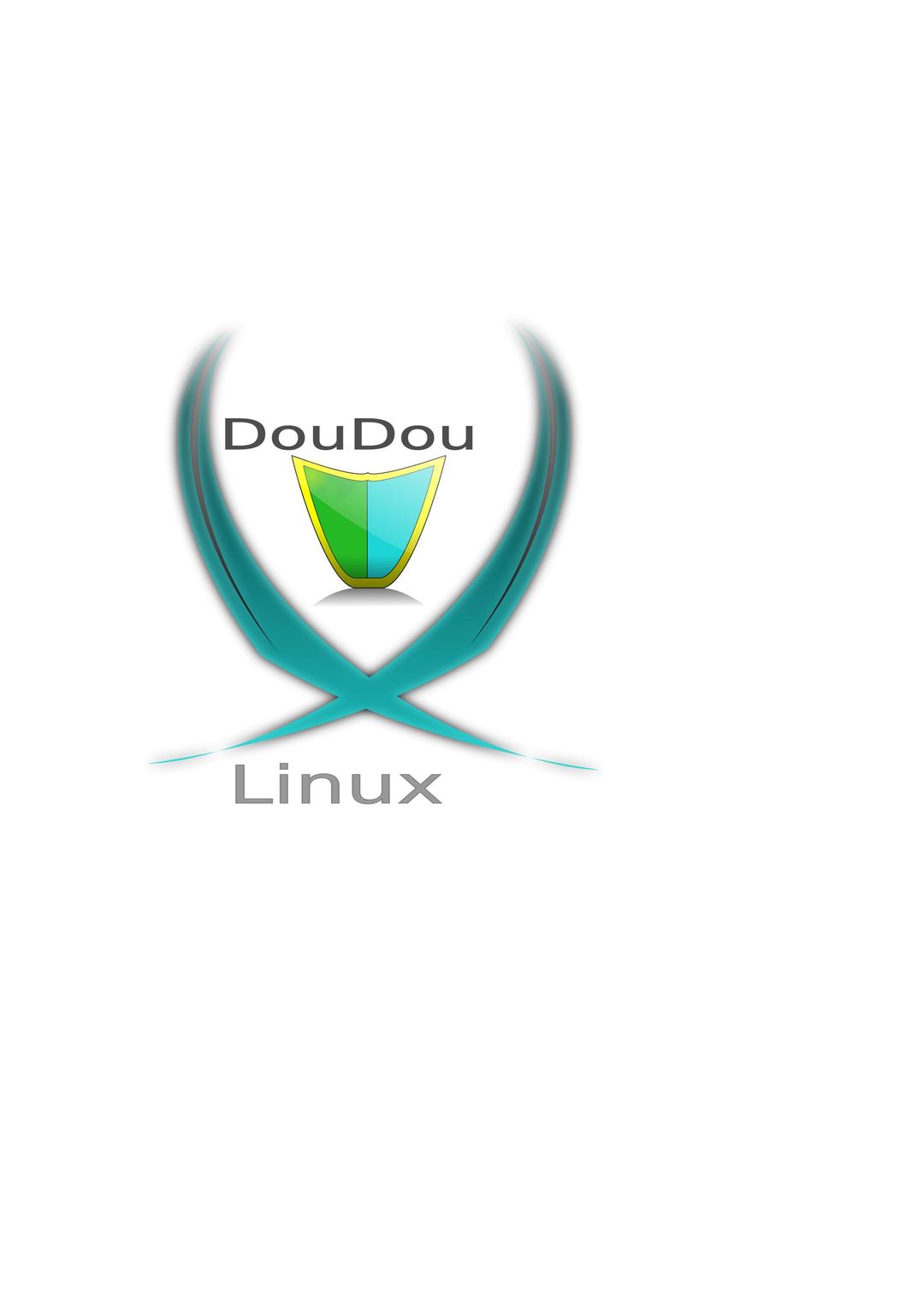 DouDouLinux logo, Fabian Lewis ;p png transparent
