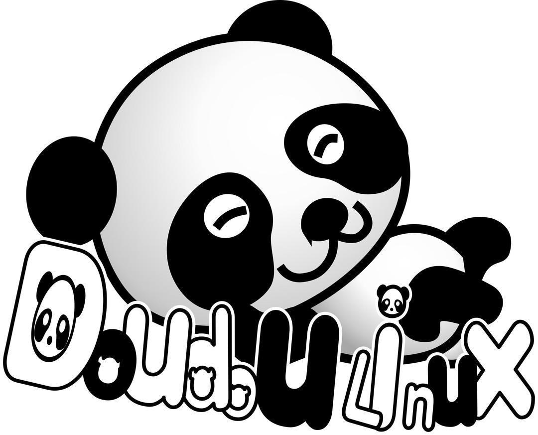 doudoulinux panda png transparent