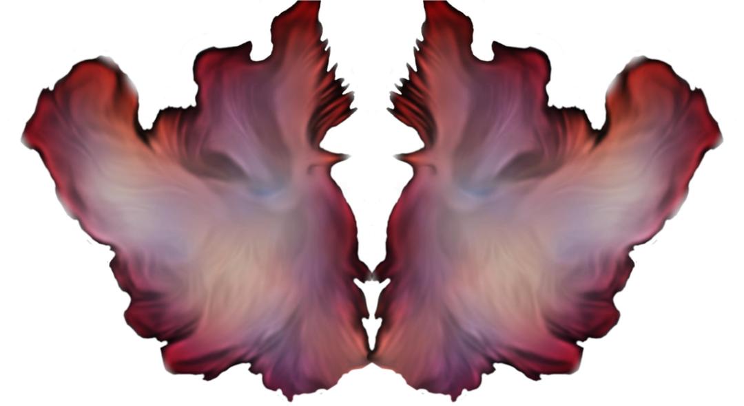 Dove Fantasy Flame Red Flight of Two png transparent