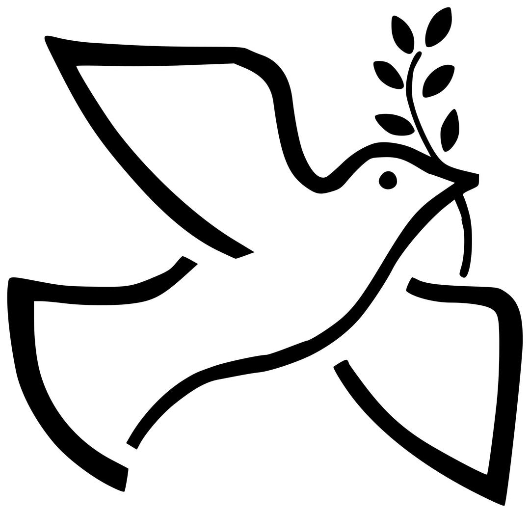 Dove with Branch png transparent