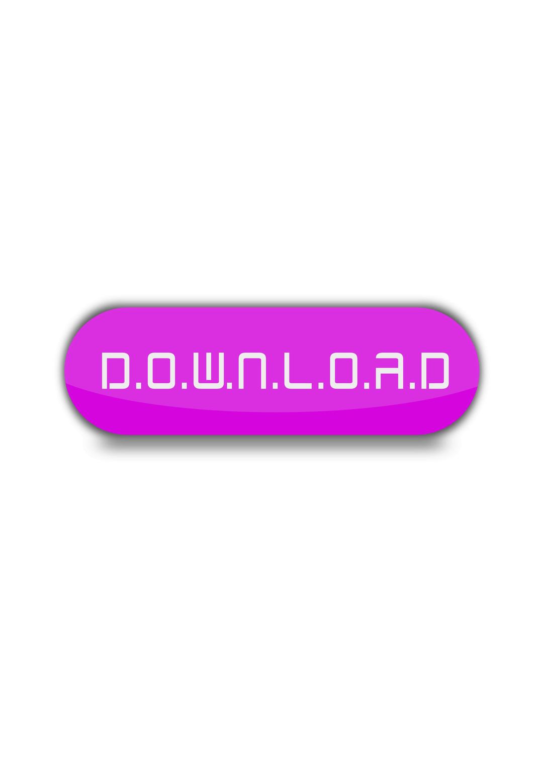 Download button pink colour png transparent