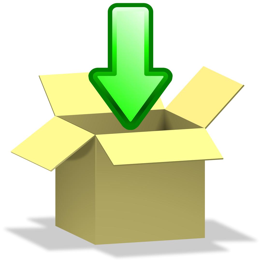 Download icon box png transparent