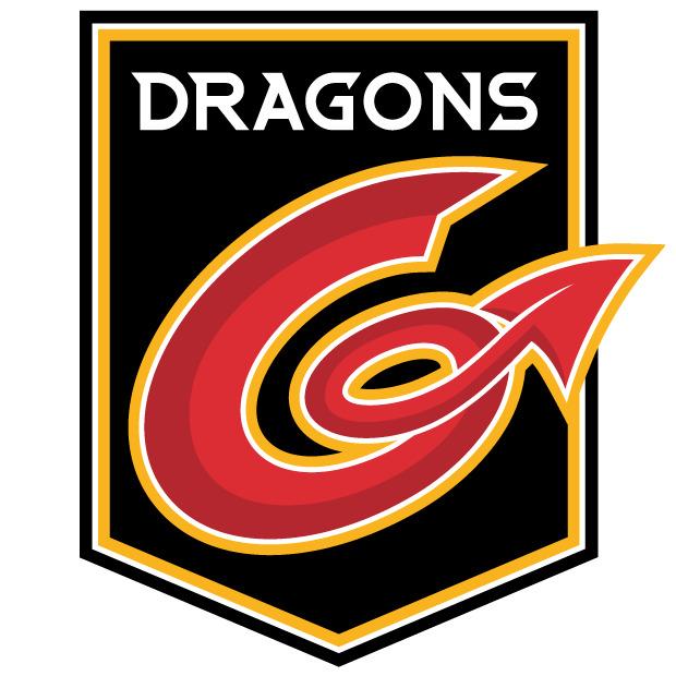Dragons Rugby Logo png transparent