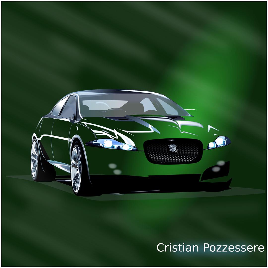 dream-car verde REMIX png transparent