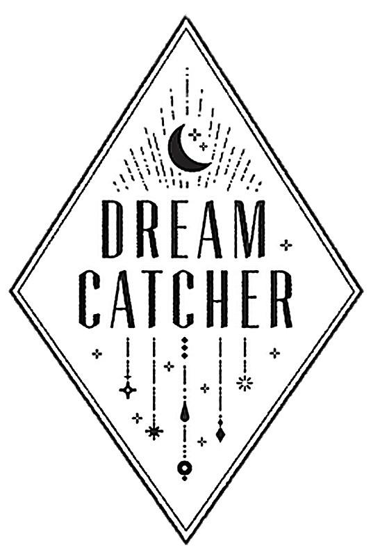 Dreamcatcher White Logo png transparent