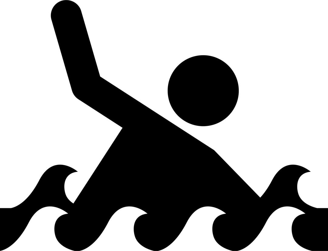 Drowning icon png transparent