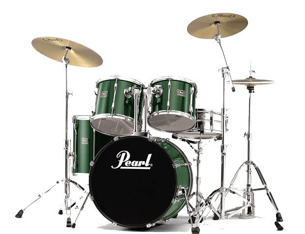 Drums Green Pearl png transparent