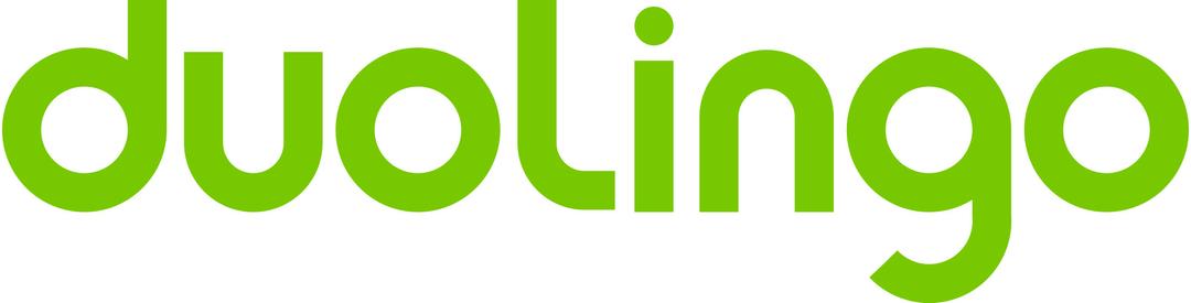 Duolingo Text Logo png transparent