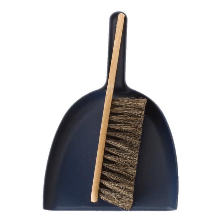 Dustpan With Wooden Brush png transparent