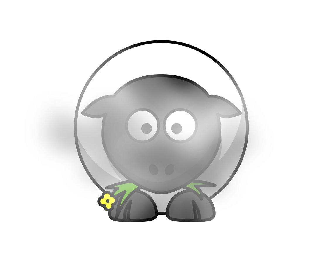 Dusty sheep png transparent