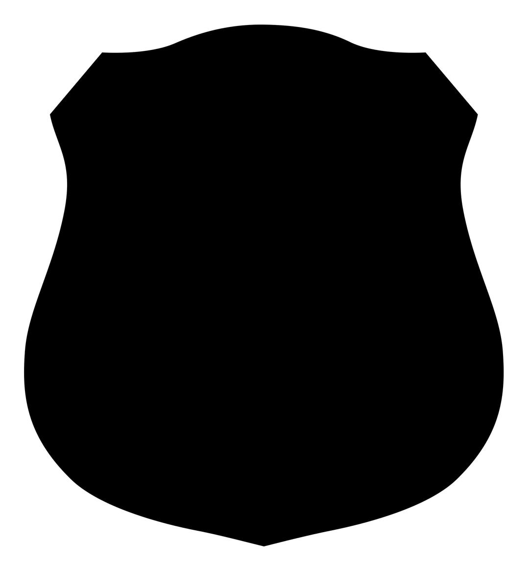 Eared shield 1 png transparent