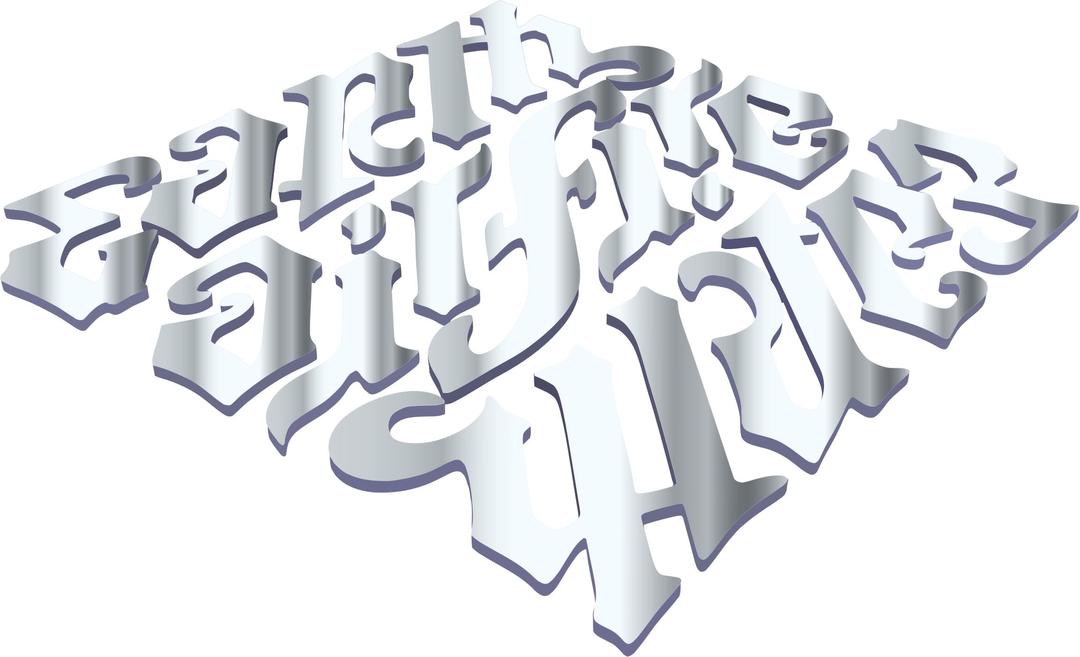 Earth Air Fire Water Ambigram 3 No Background png transparent