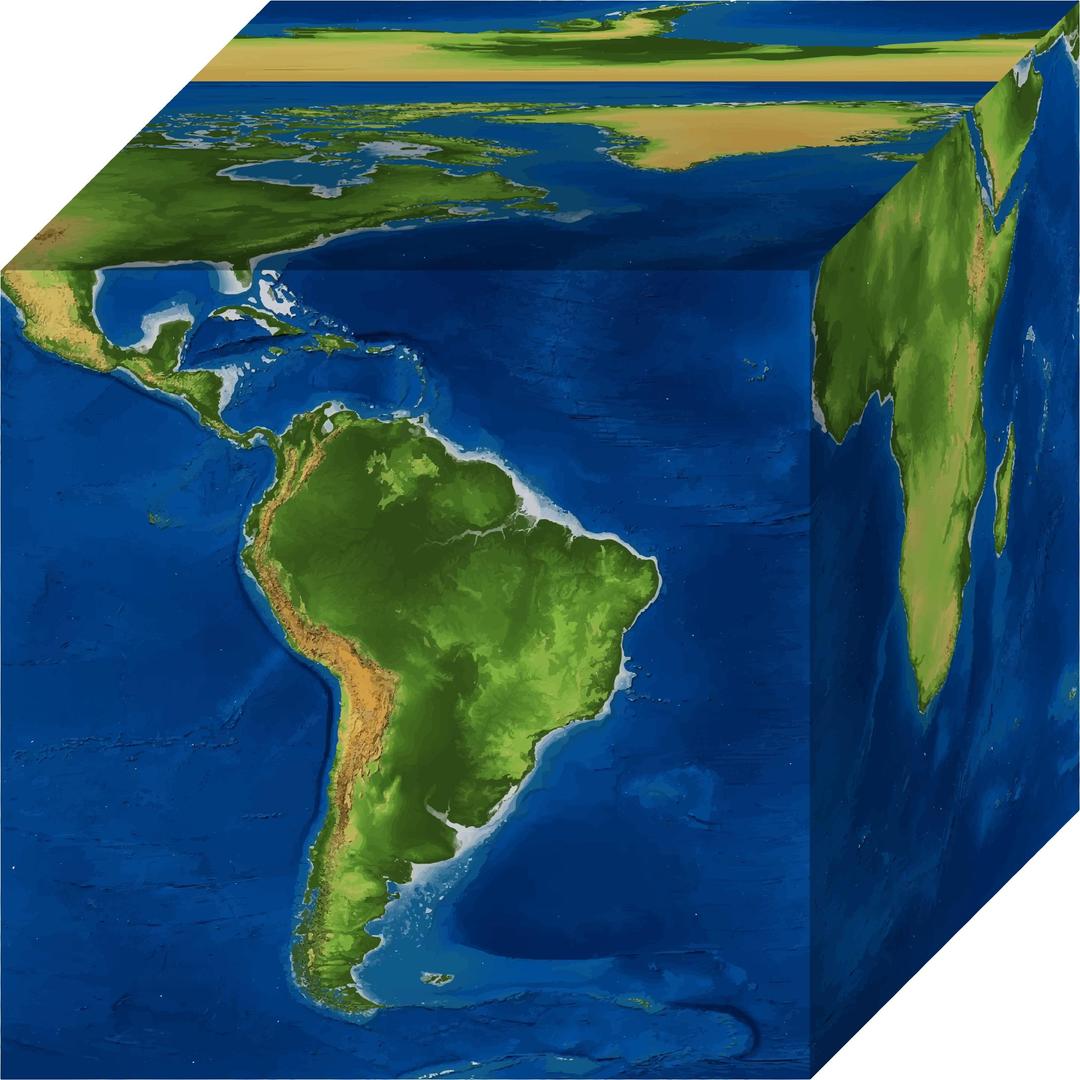 Earth Cube png transparent