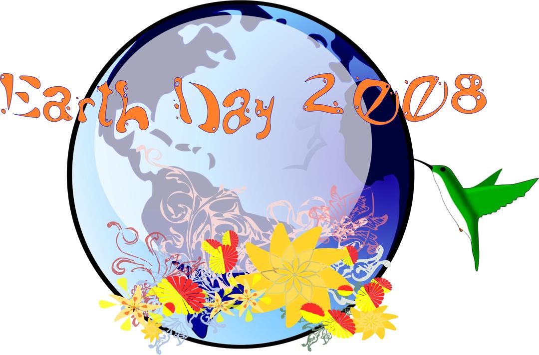 earth day 2008 png transparent