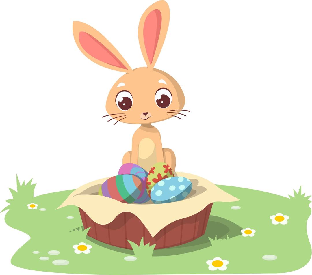 Easter Bunny Illustration png transparent