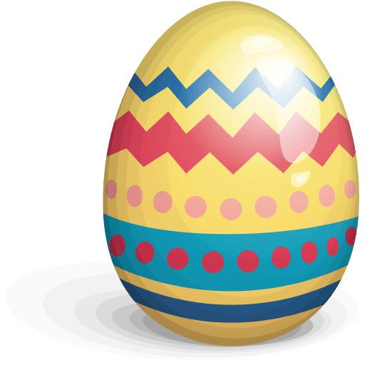 Easter Egg Yellow png transparent