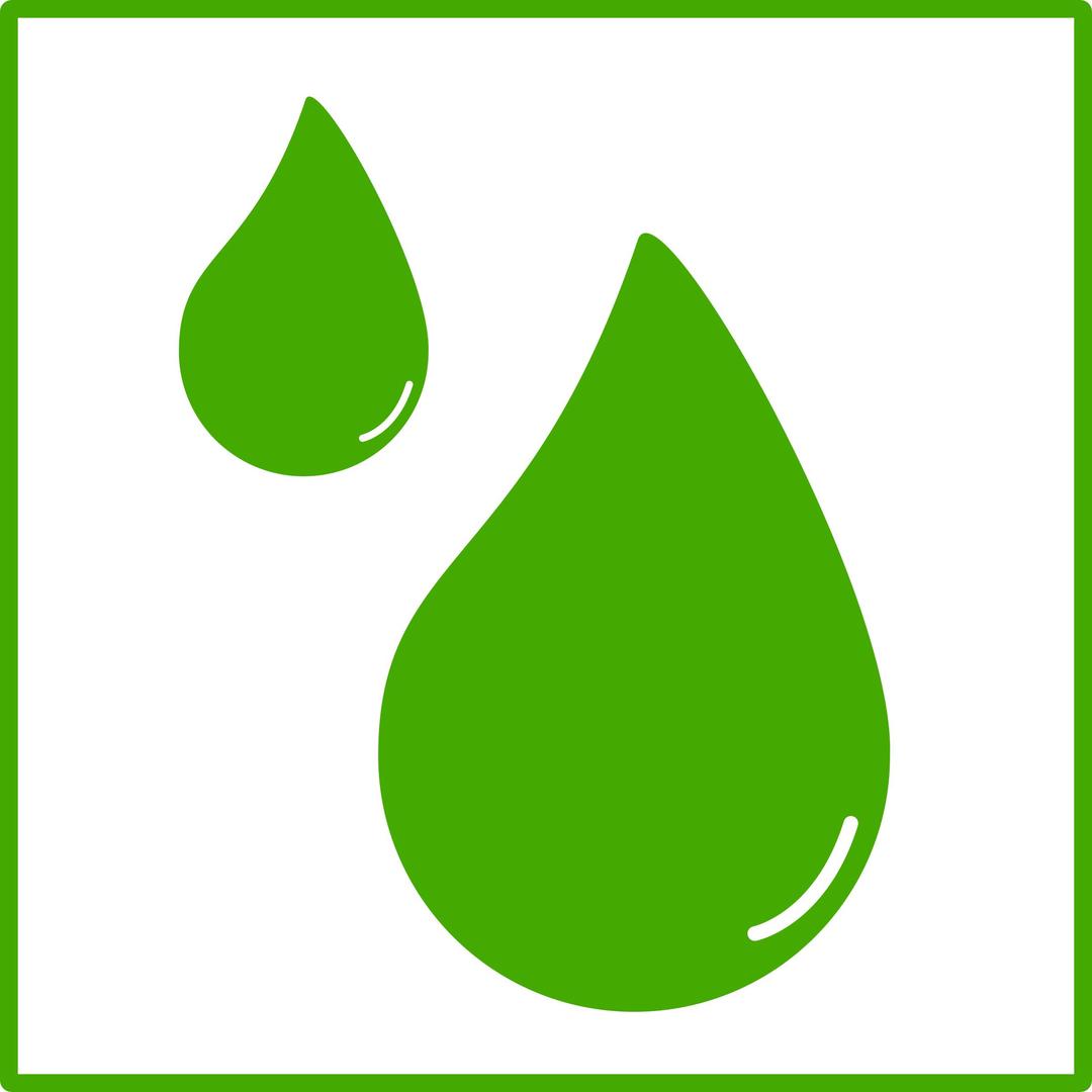 eco green drop of water icon png transparent