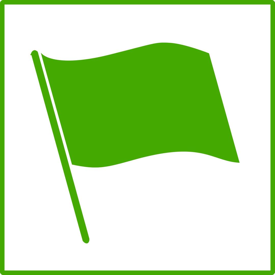 eco green flag icon png transparent