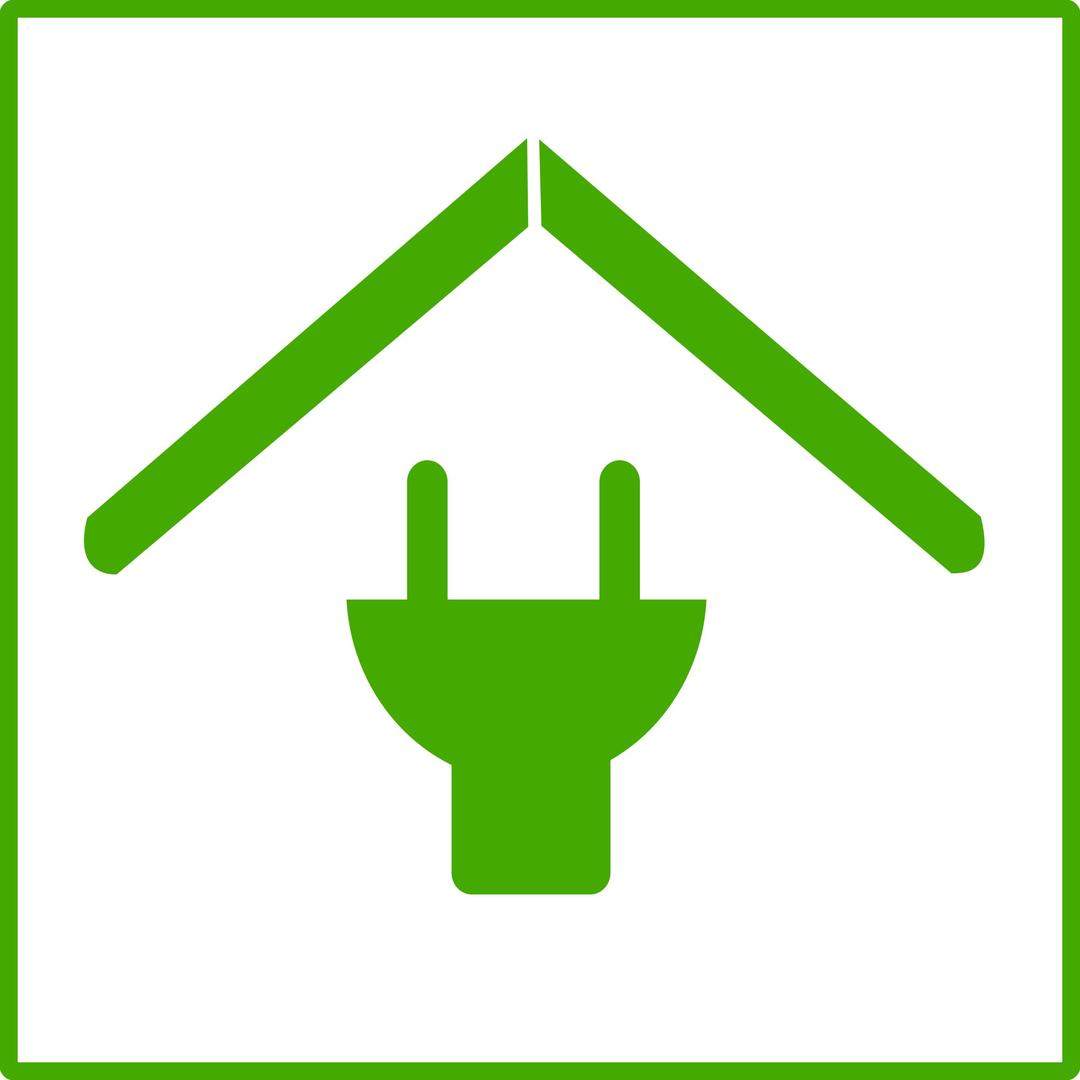 eco green house icon png transparent