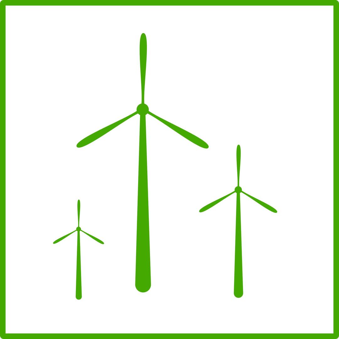 eco green windmill icon png transparent