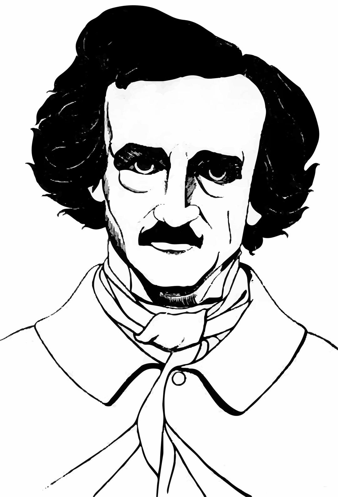 Edgar Allan Poe By Aubrey Beardsley png transparent