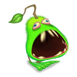 Eee the Pear Monster png transparent