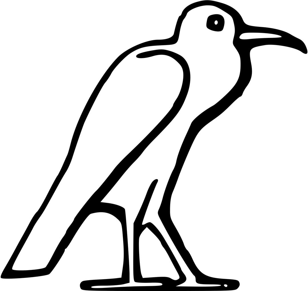 Egyptian bird png transparent