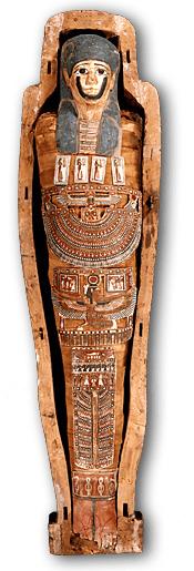 Egyptian Mummy and Coffin png transparent