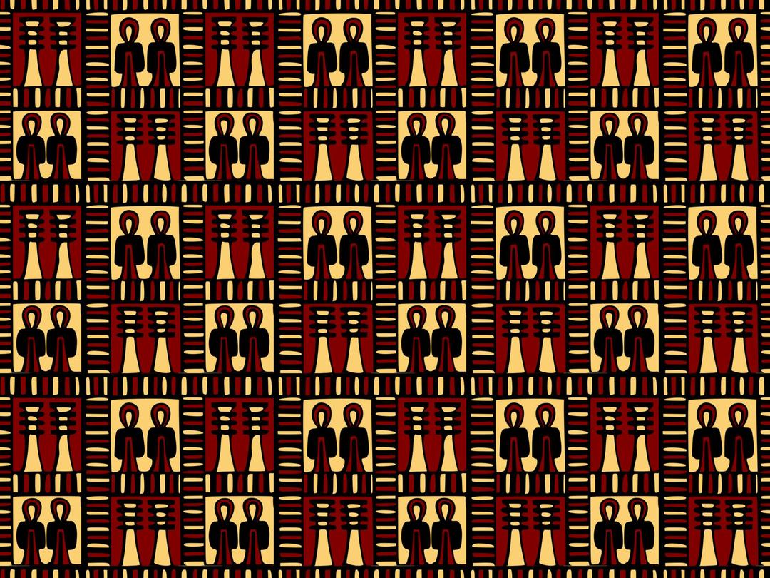 Egyptian pattern (colour) png transparent