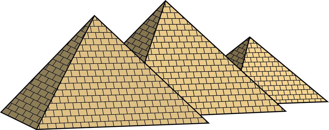 Egyptian Pyramids png transparent