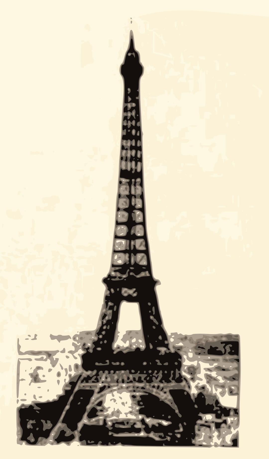 Eiffel Tower - Brown png transparent