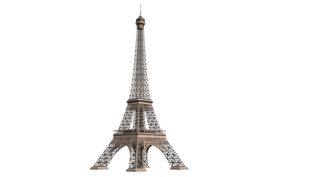 Eiffel Tower Metal png transparent