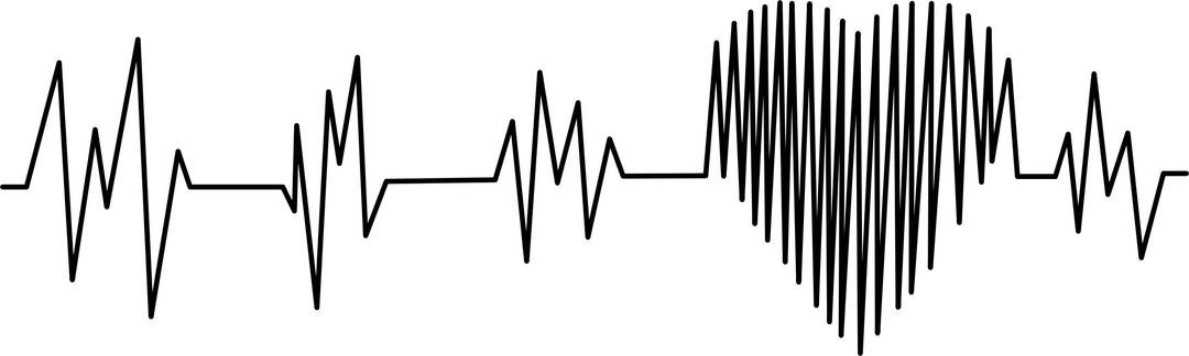 Electrocardiogram Heart png transparent